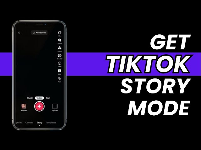 How to Enter Story Mode and Make Videos in Story Mode